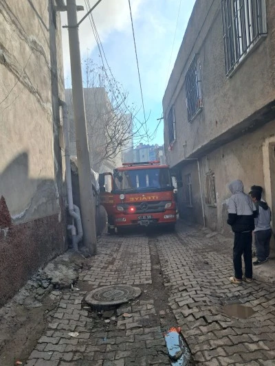 Peyas Mahallesi’nde Yangın Paniği