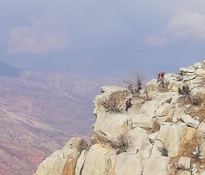 Siirt’te 4 gündür mahsur kalan 3 keçi kurtarıldı