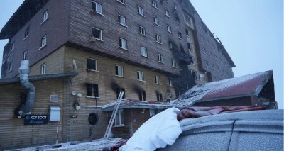 Yanan otel için "ağır hasarlı" raporu